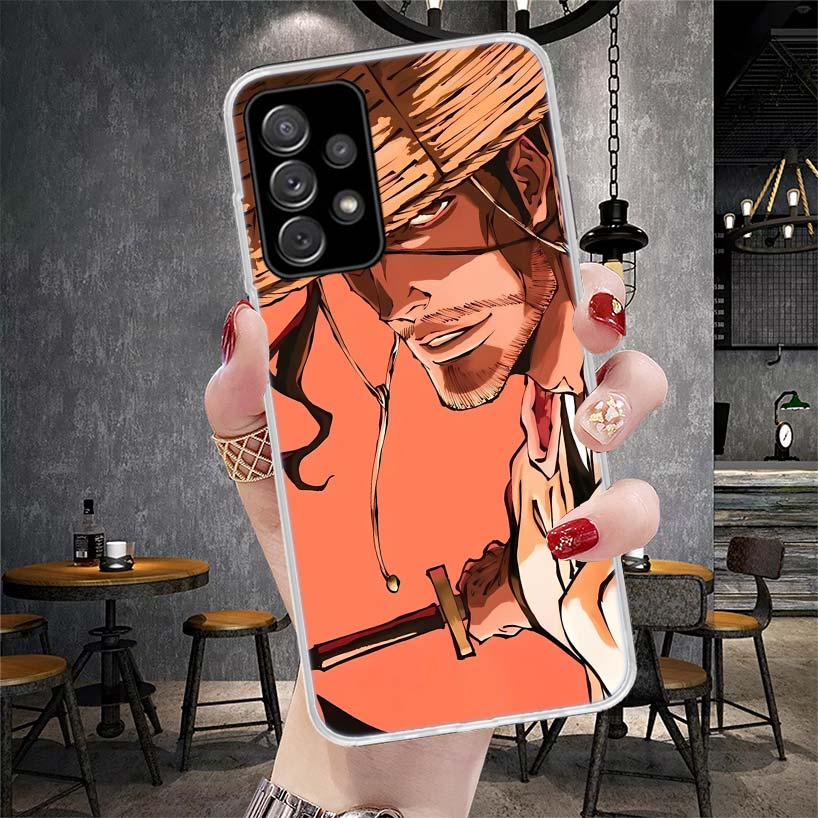 Bleach Kyoraku Shunsui Soft Phone Case For Samsung Galaxy A13 A14 A15 A16 A17 A53 A54 A55 A56 A57 A33 A34 A35 A36 A37 A23 A24 A2
