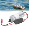 Small Low Noise 370 Water Cooling Pump with Motor for RC Boats Waterproof Pump JR Plug