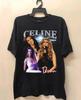 Celine Dion My Heart Will Go On Tricou Vintage Celine Dion Tricou Retro Celine Dion Tricou Grafic Unisex Tricou 90s Celine Dion Streetwear