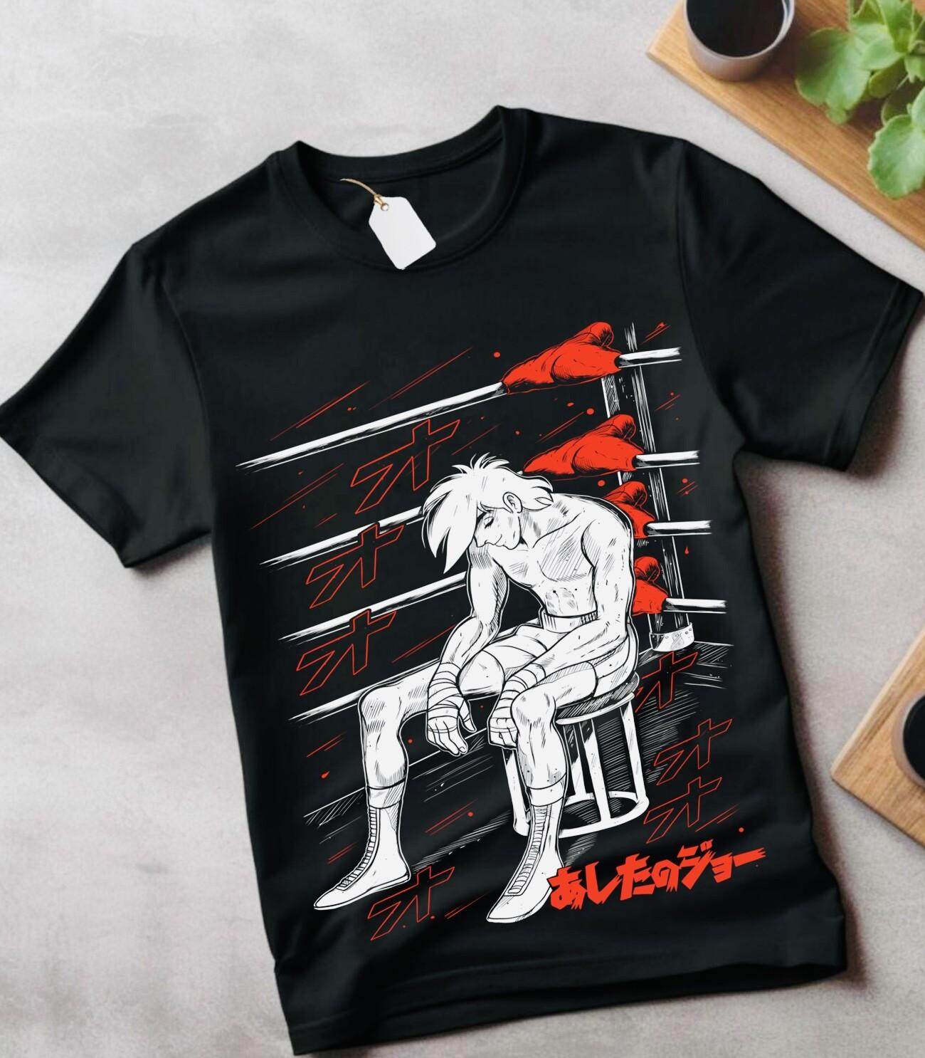 Футболка Унисекс Hajime No Ippo Команда Боксерского Зала Камогава Иппо Макуноучи Kbg,Манга XL