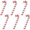 6 Pcs Inflatable Candy Canes Balloons For Christmas Decorations