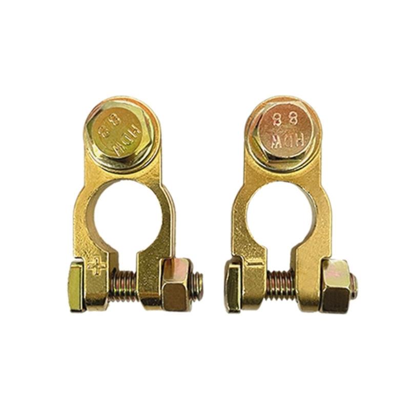 High Conductivity Brass Battery Connectors Automotive Battery Clamps Ensures Reliable Current Transmission for Vehicles