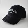 Fashion Hat Personality Ripped Soft Top Letter Embroidery Baseball Cap Men's and Women's Fashion Trend Versatile Shade Cap
