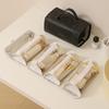 Large Capacity Portable Storage Pouches For Cosmetics Toiletries With Removable Dividers And PVC Materials