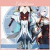 Genshin Impact Shenhe Cosplay Bodysuit Full Size High Waist Design And Perfect For Halloween And Parties