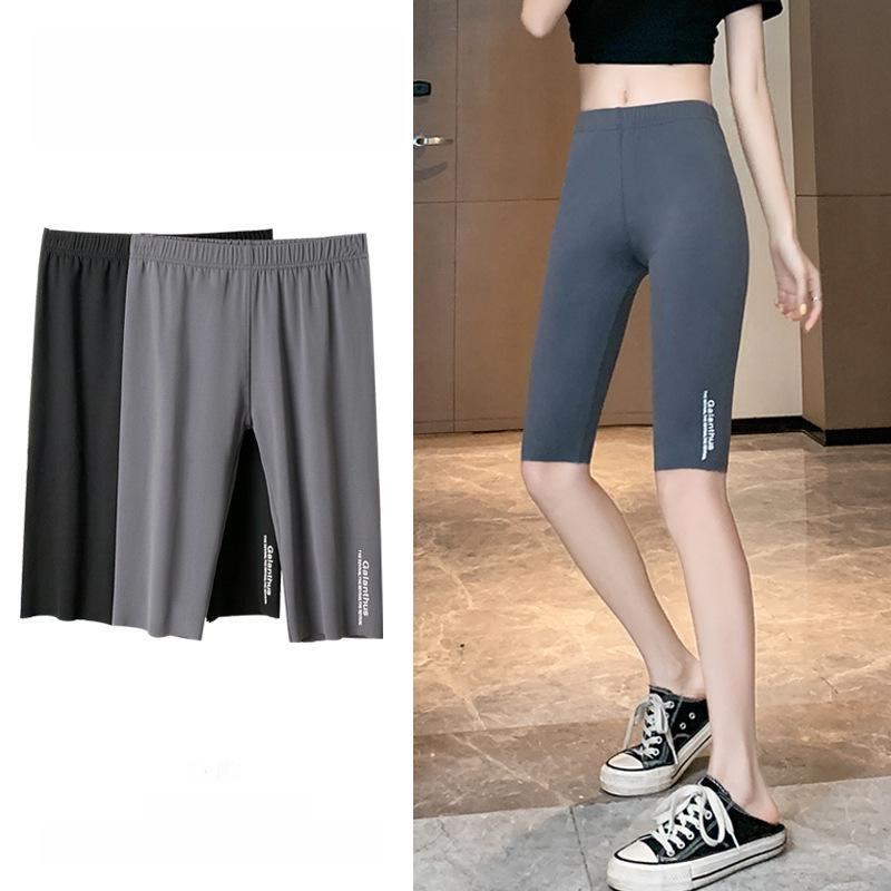 Pantaloni scurți de yoga și ciclism H775 cu imprimeu de rechin, respirabili