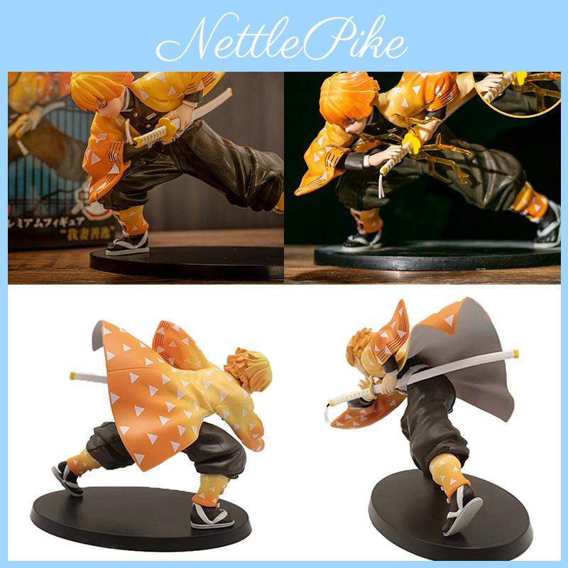 Multi-colored Demon Slayer Agatsuma Zenitsu Action Figure For Ornament And Toy