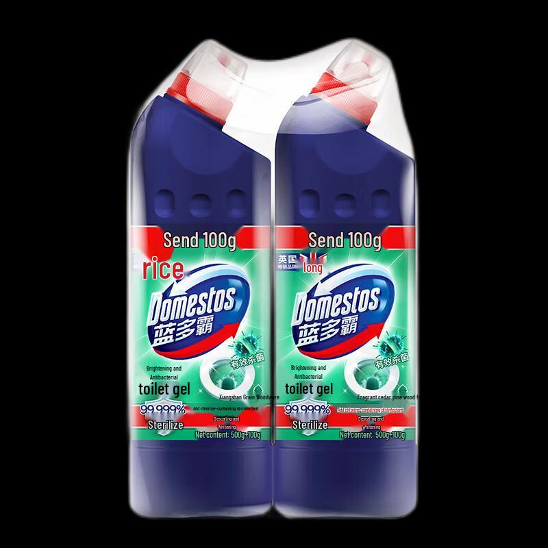 Landoba Cedar Pine Scent Toilet Cleaner 4-Bottle Pack
