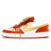 Court Borough Low Top Skateboard Shoes Women's Gold Red DV5456-137(Team1302-)