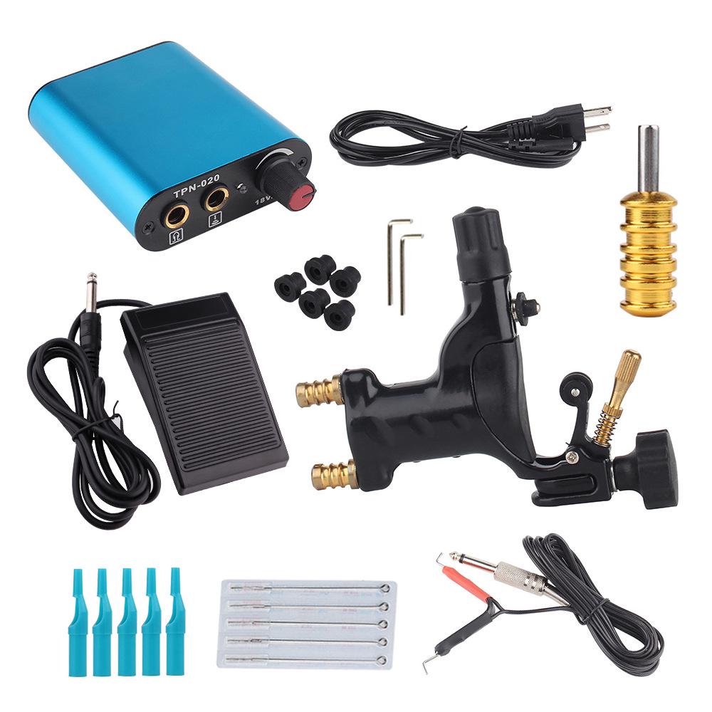 Mo Rui Dragonfly Professional Tattoo Machine Kit - Complete Tattoo Equipment Set