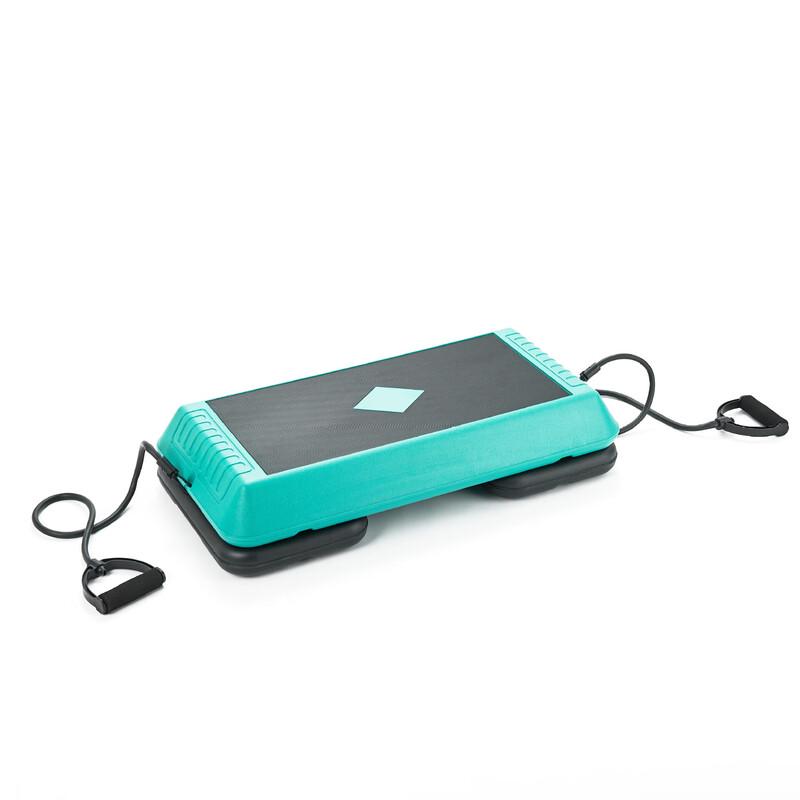 WEZHO Home Aerobic Step Platform with Resistance Ropes