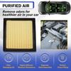 Engine Air Filter For 2017-2024 Subaru Impreza Crosstrek Ascent Forester Outback WRX 16546AA16A