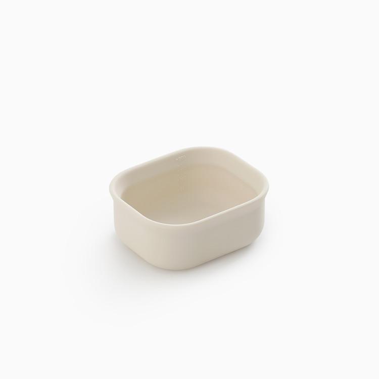 Tackaon 1.2.3 Infant Soup Bowl Topping Baby Food Baby Silicone Tableware Storage Container Bowl Self-directed