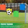 4Pcs Soccer Goal Target For Goals Training With 8Pcs Adjustable Extra-Long Strap