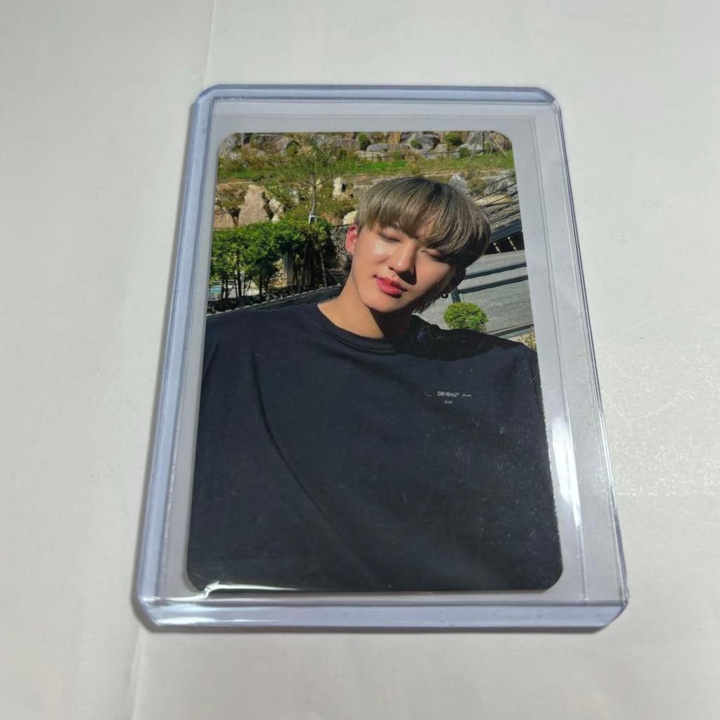 [USED] Stray Kids Changbin GO Raw Trading Card Subk Bonus Photo Card