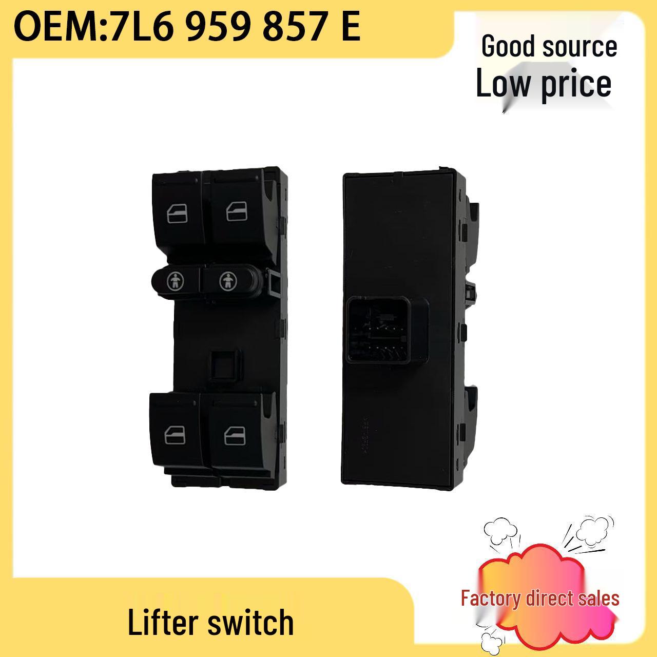 Volkswagen Touareg Driver s Side Window Lift Switch 7L6959857E Mai Xiang