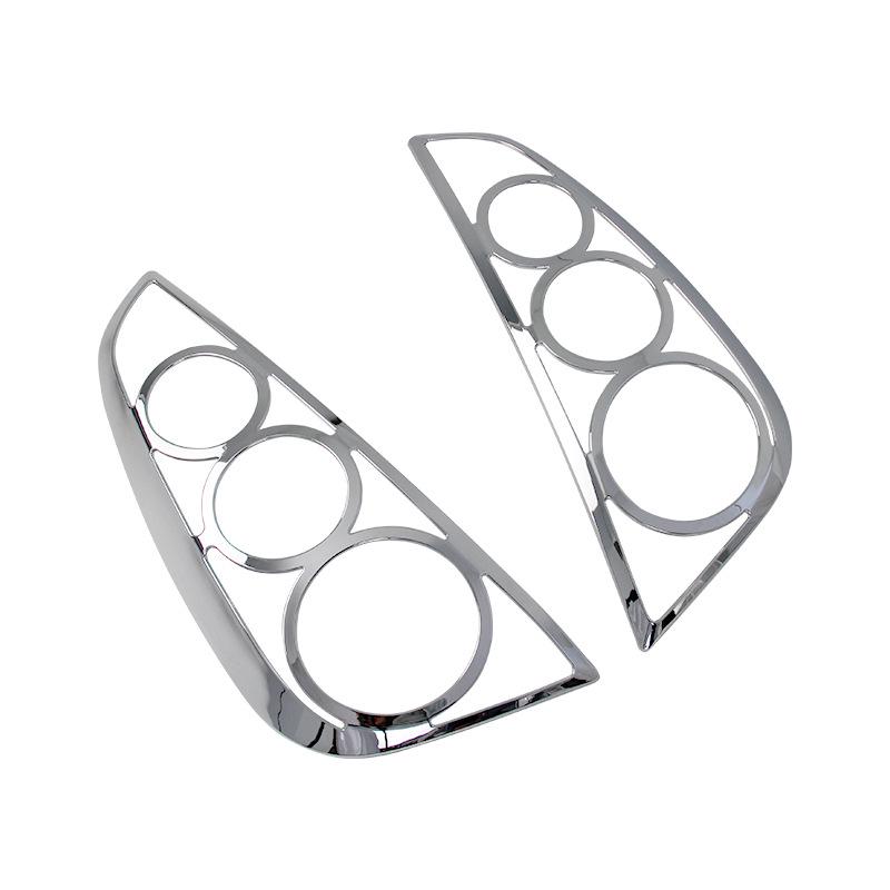 Electroplated Bright Frame Decorative Sticker for BYD F0 Rear Taillight