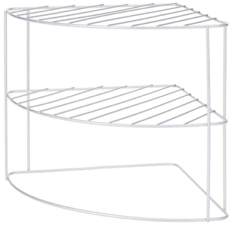 Iron corner kitchen shelf 23x23x21 cm Practical and Stylish