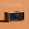 amadana FM Clock Radio: "Simple, beautiful, and high-quality wide FM compatible wireless radio."