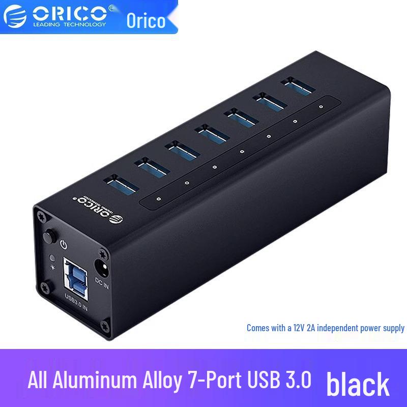 ORICO A3H High-Speed USB 3.0 Four-Port Expansion Hub with Power Supply