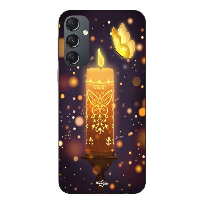Coque de téléphone - MANIACASE - Samsung Galaxy A34 - Silicone - Souple - Encanto bougie magique familia