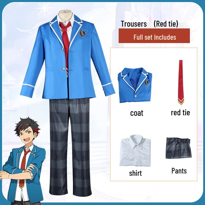 Ensemble Stars Hiyori Itsuki Hokuto Unisex School Uniform Cosplay Costume Set S