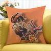 Narancia Ghirga  Various Sizes Square Pillow Case For Car Home Bedchamber Decor