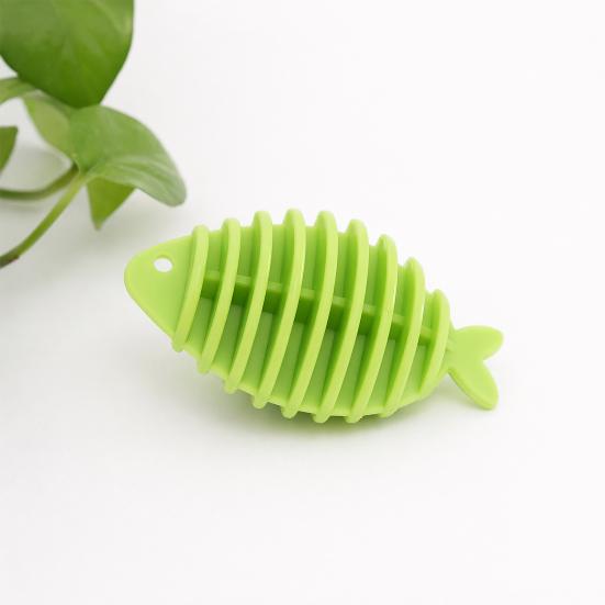 Fish-shaped Design Ultra-soft Ring Tpr Multi-color 50 Pcs