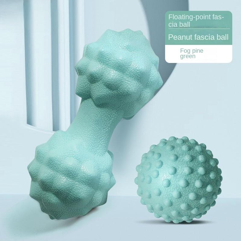 TPE masáž Jógový míč Zdravotní cvičení Arašídy Fascie Roller Záda Chodidlo Relax svaly Rameno Krk Pevná posilovna