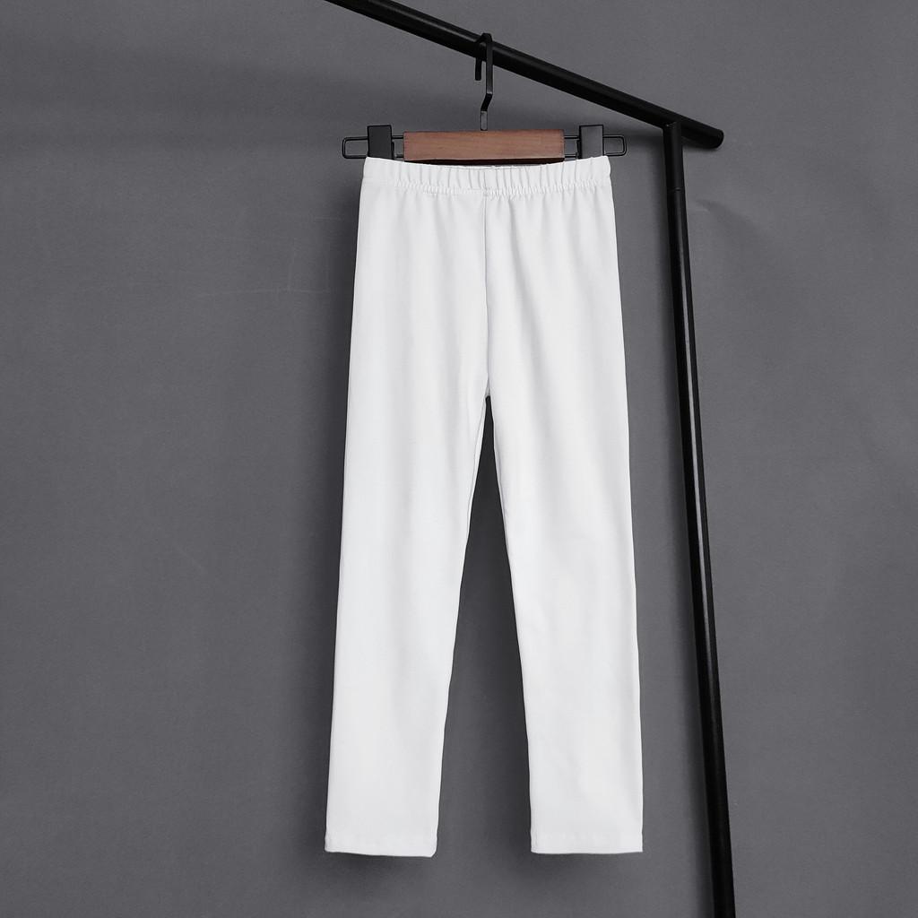 Childrens Summer Candy Color Casual Pants With Viscose Fiber For Girls Comfort
