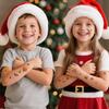Festive Waterproof Cartoon Christmas Tattoo Stickers for Kids