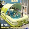 1.5-2.6M PVC Inflatable Swimming Pool Children's Cute Home Outdoor Large Pool for Family for Backyard Baby Indoor Bath Bathtub