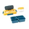 Multi Functional Meal Box With Soup Storage Compartment And Eating Tool Microwave Friendly Lunch Holder For Students