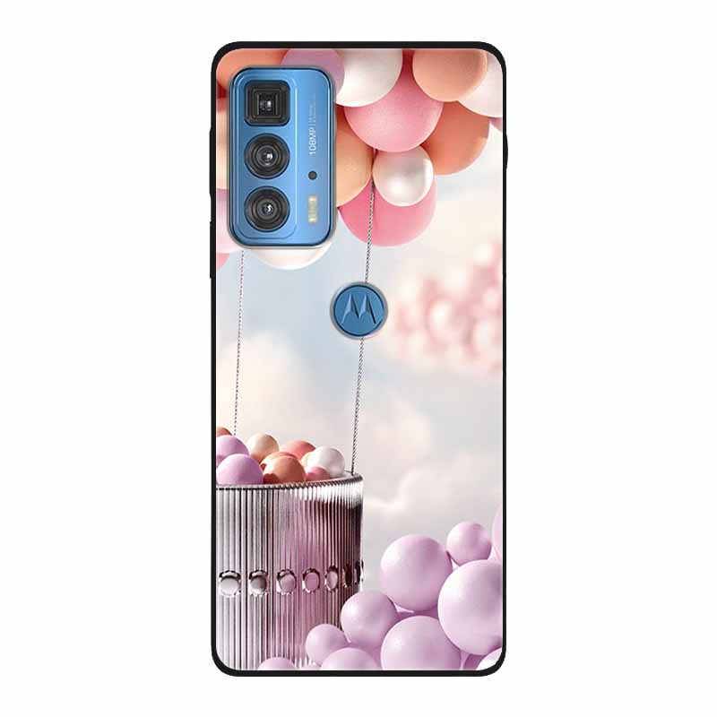Dla Motorola Moto Edge 20 Pro Lite 5G Case odporny na wstrząsy miękki silikon TPU tylna pokrywa dla Moto Edge20 Fusion Pro etui na telefony śliczne