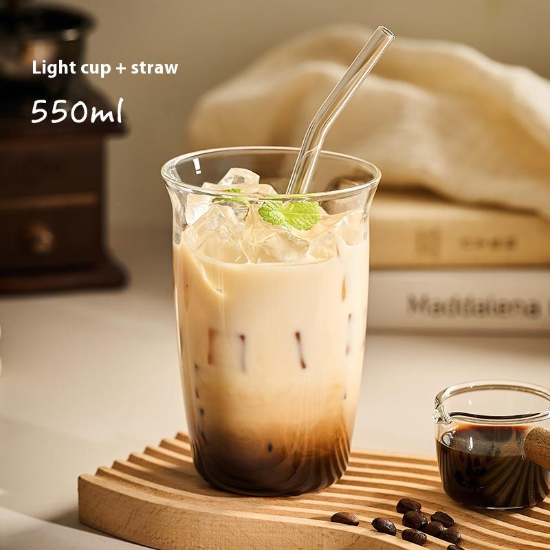 Vaso Gianxi de Vidrio de Borosilicato Alto para Uso Doméstico Resistente al Calor Taza de Agua para Mujeres de Alta Belleza Taza de Café