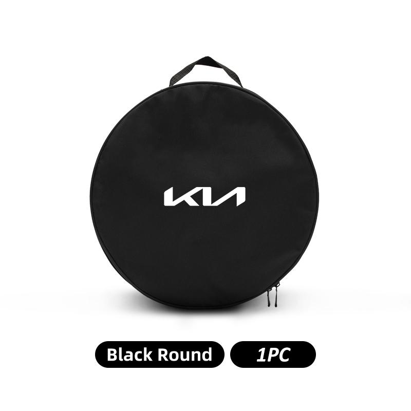 For KIA Car Charging Cable Organizer Rechargeable Gun Storage Bag K5 K2 Optima Soul Spectra Niro Cadenza Sephia Carens