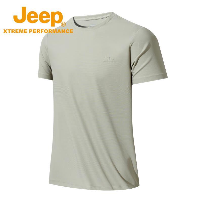 Jeep Men's Summer Cool-Feel Short-Sleeve T-Shirt