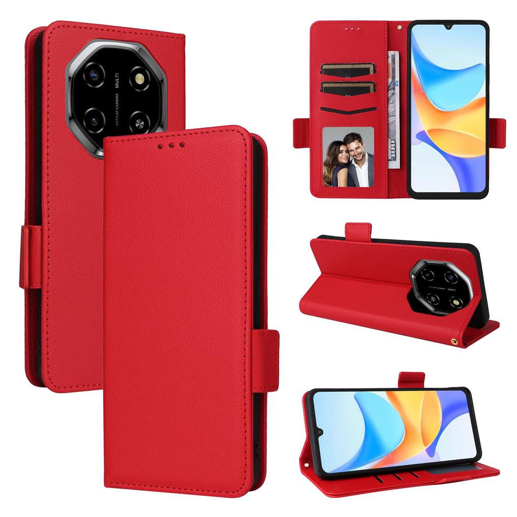 Flip Cover for Blackview Shark 6 / Oscal Tiger 8 PU Leather Full-Body Protection [RFID Blocking] Phone Cases