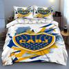 Blue shield, yellow stars. Bedding sets Duvet cover sets Duvet covers Pillowcases(1 * Duvet Cover 2 * Pillowcases, without duvet insert)