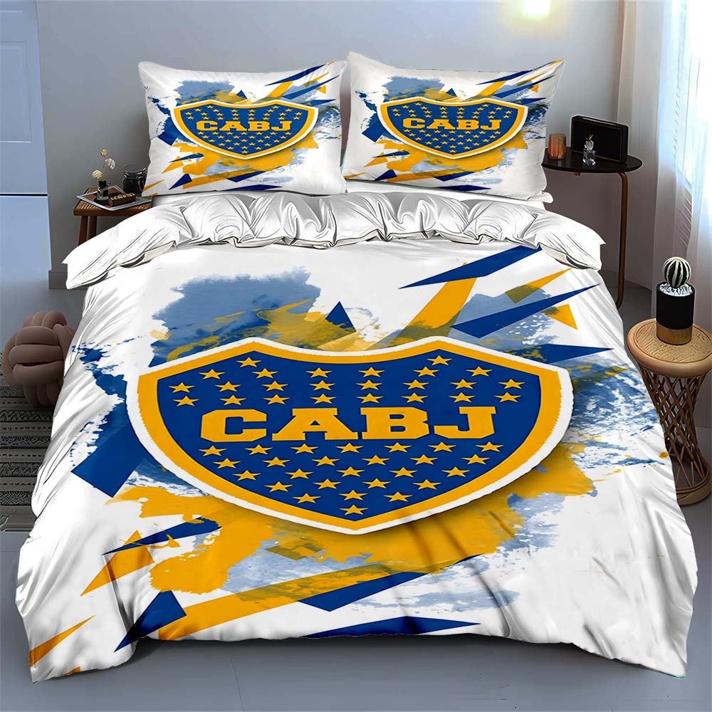 Blue shield, yellow stars. Bedding sets Duvet cover sets Duvet covers Pillowcases(1 * Duvet Cover 2 * Pillowcases, without duvet insert)