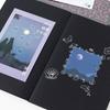 1 Sheet Transparent Flash Laser Line Stickers Decorative Stationery Diy Scrapbooking Material Pvc Stickers Cute Album Stick