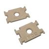 1/2pcs Multi-Size Edge Pottery Clay Trimming Scraper Non-Slip Texture for Handmade Pottery Shaping DIY Ceramic Art Projects