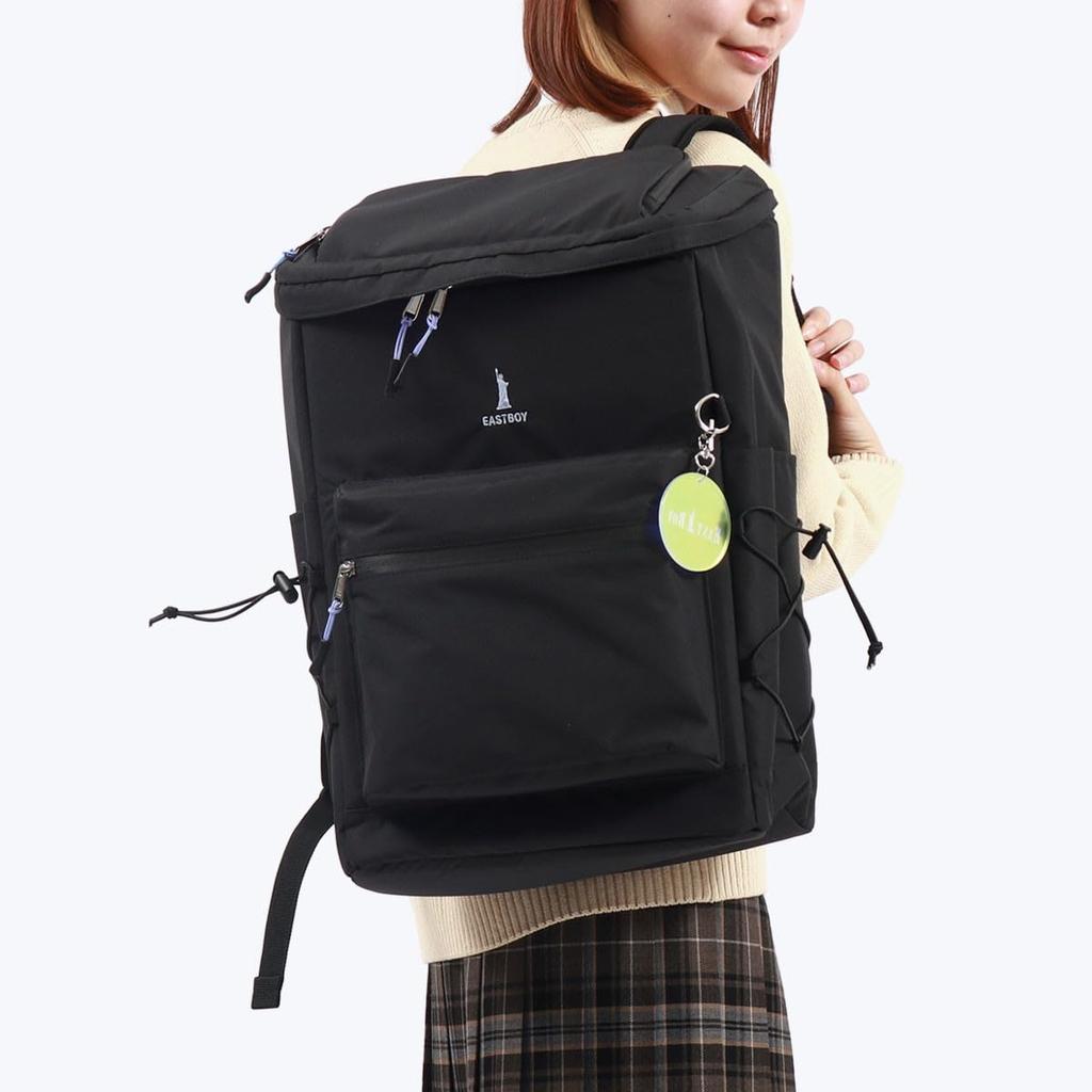EASTBOY Square Backpack 32L Candle EBA90 Black X Beige 23 Japanese High School Bag