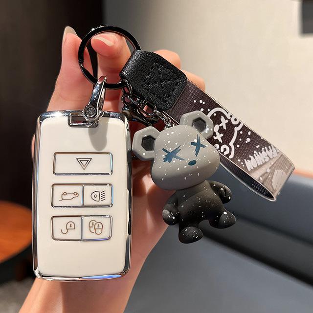 

Автомобільний пульт дистанційного ключа Чохол-тримач Shell Fob для Land Rover Range Rover Discovery 5 Sport для JAGUAR XE XF XJ F PACE