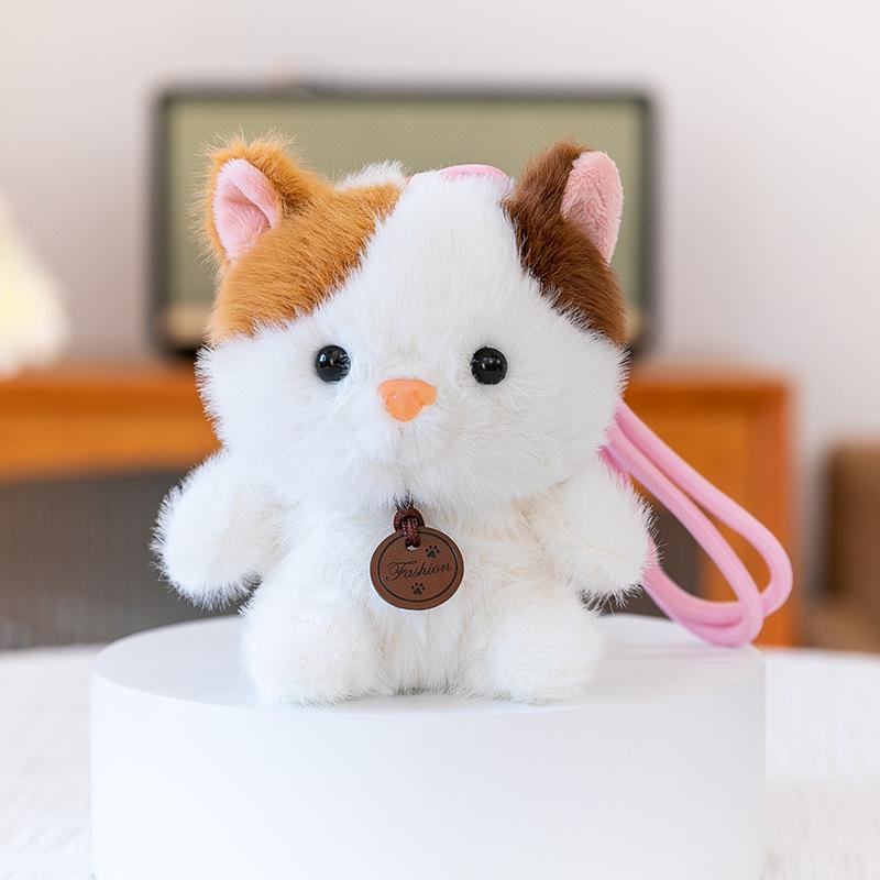 Xiangdudun Paradise Pendant Cute Panda Capybara Doll Doll Bag Key Plush Pendant Gift