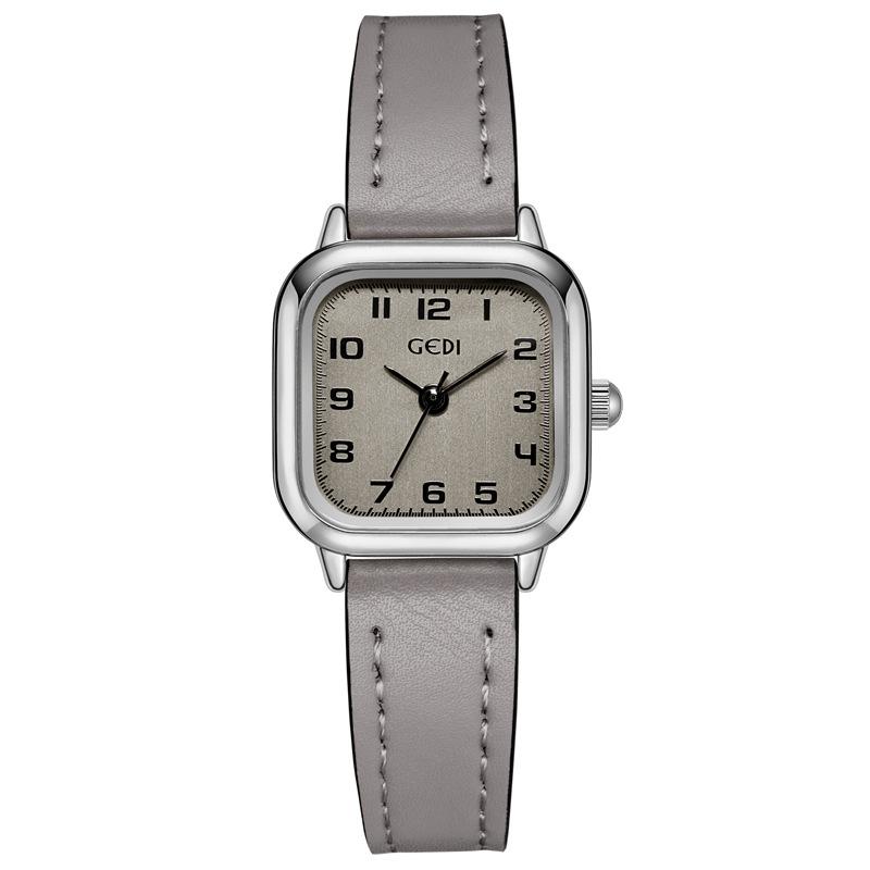 Exquisite Small Square Watch Women S Simple Belt Watch Niche Square Small Dial Quartz Watch