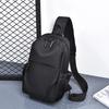 Men's Multifunctional Chest Bag Men's Fashionable Crossbody Bag Multifunctional Shoulder Bag Suitable for Daily Commuting Fitness Cycling