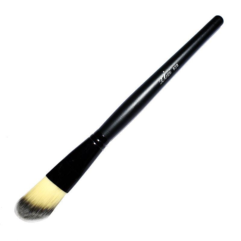 

Tools Liquid Foundation Brush Paste Powder Foundation Brush Flat Brush Base Makeup Cosmetic Brush Flat Head Powder Foundation Brush Beauty Brush Other Materials Ordinary oblique hair