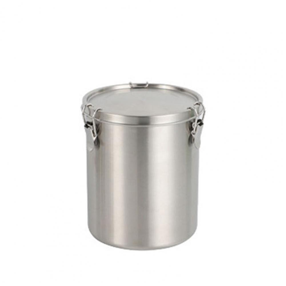 Food Preservation Container Durable Food Storage Jar Stainless Steel Airtight Food Storage Container for Pet Treats for Cereal