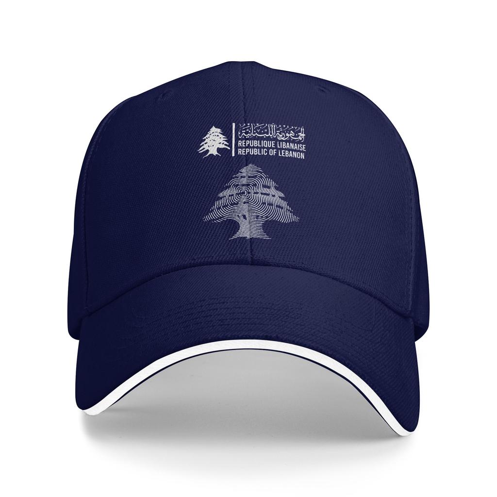 Lebanon Flag Map Beirut Cedar Tree Lebanese Casual Baseball Cap Hip Hop Hats Summer SunProof FeUnisex Unisex Trendy Baseball Caps